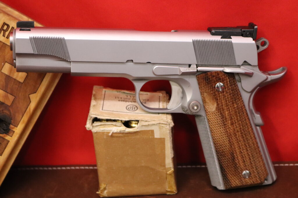 EGW - Evolution Gun Works Customs Springfield 1911 - Bomar Briley Hardchrome