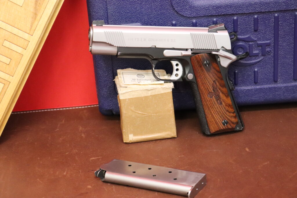 1996 Gunsite Custom Colt LW Commander -- 45 ACP