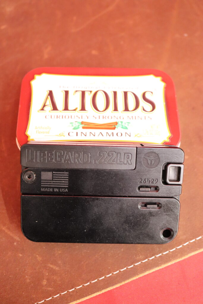 LifeCard -- Discreet Folding Derringer -- 22 LR