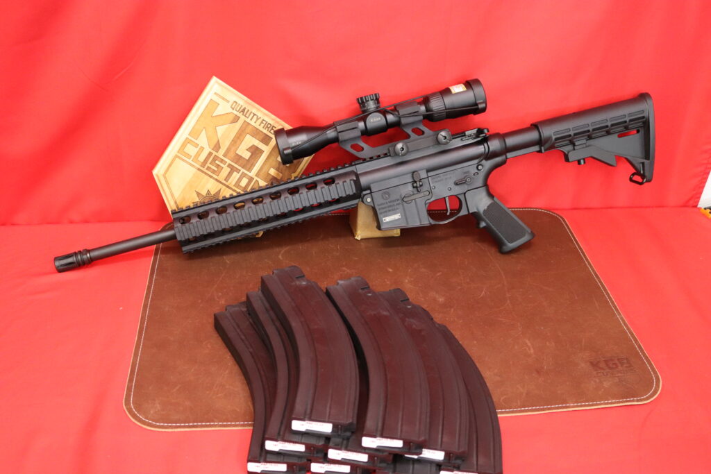 Smith & Wesson M&P 15/22 22LR AR -- Nikon Scope -- Franklin Binary Trigger -- #DZS6381