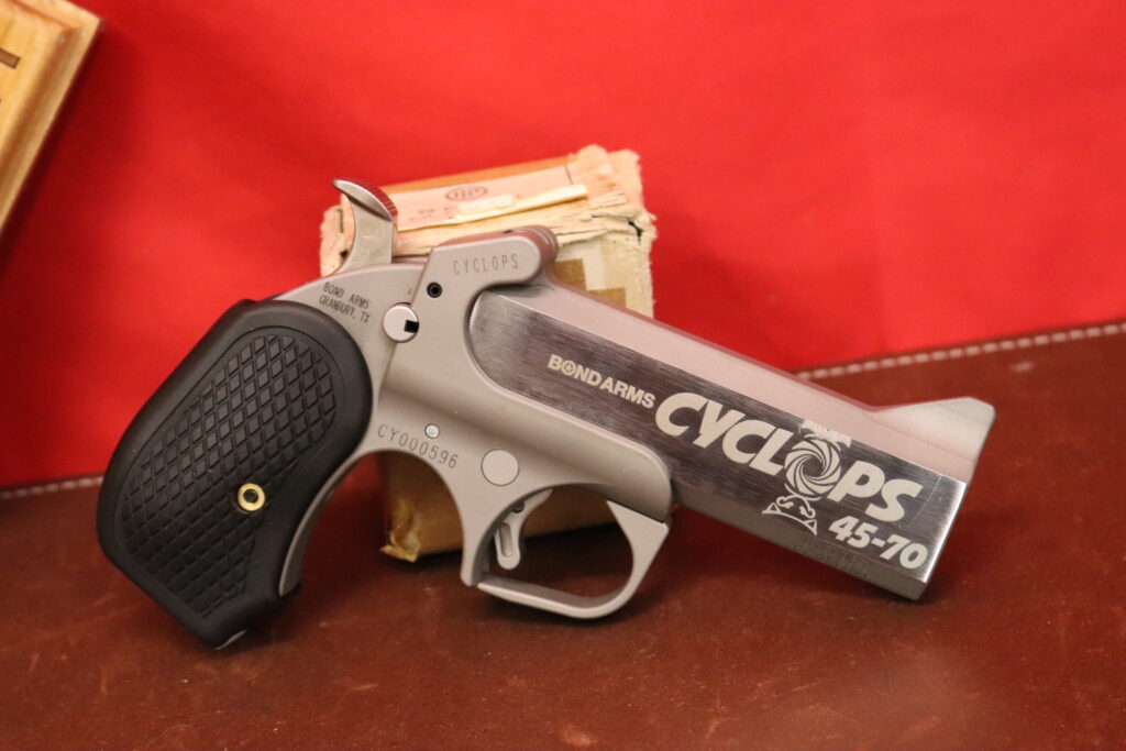As-New Bond Arms Cyclops -- 45-70 Derringer -- #CY00596