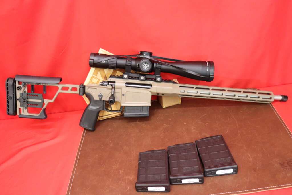 As-New Sig Sauer Cross FDE 16" SS -- 308 -- Leupold Mark 4HD Glass -- #70G009942