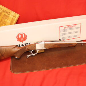 NIB Lipsey's Exclusive Ruger #1 Stainless / High Grade Walnut -- 35 Whelen