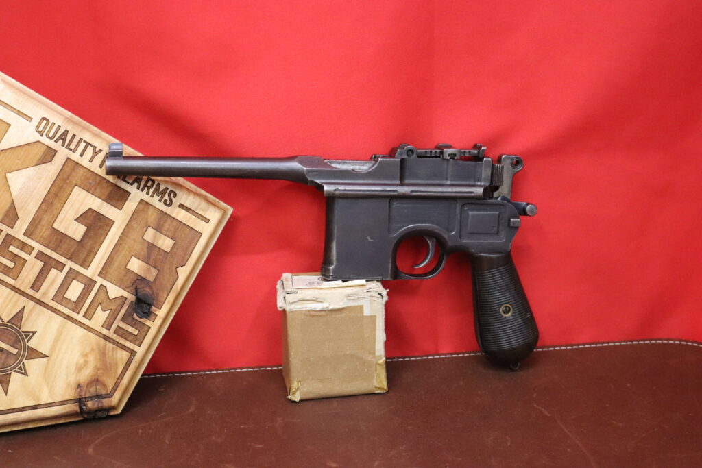WWI Era Mauser C96 Broomhandle -- German 9mm Luger -- #352066