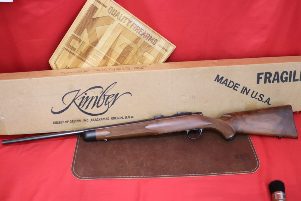 ~1989 Rare COLTON Oregon Kimber 82 Deluxe Grade 22LR -- OG Box -- #54406