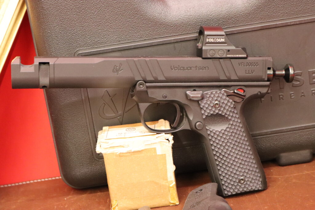 Volquartsen Custom Black Mamba X -- LLV HOLOSUN -- 22LR Target Pistol -- #VFL00655