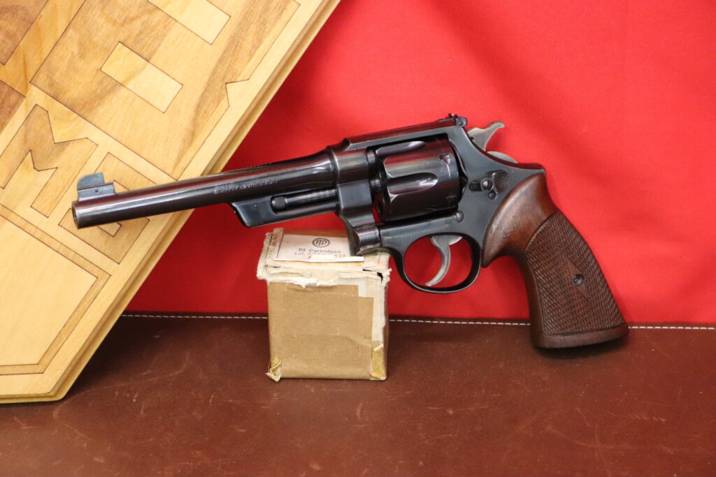 PRE-WAR Smith & Wesson 38/44 Outdoorsman Target -- 38 SP -- #54444