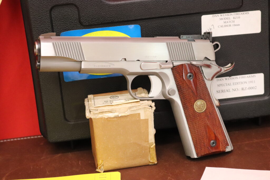 Dan Wesson Limited Edition -- First Edition Razorback 10mm 2 of 150 -- #RZ0002