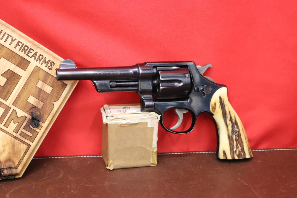 Lovely 1939 Smith & Wesson 3rd Model 44 Special Hand Ejector -- Wolf & Klar Model 1926 -- #59269