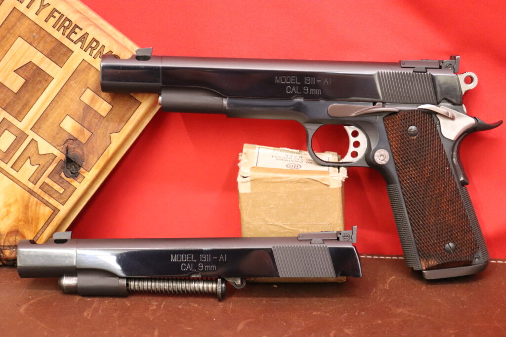 Slick Custom 1989 Springfield Armory 1911 Comp Gun -- 9mm / 38 Super -- NM64751