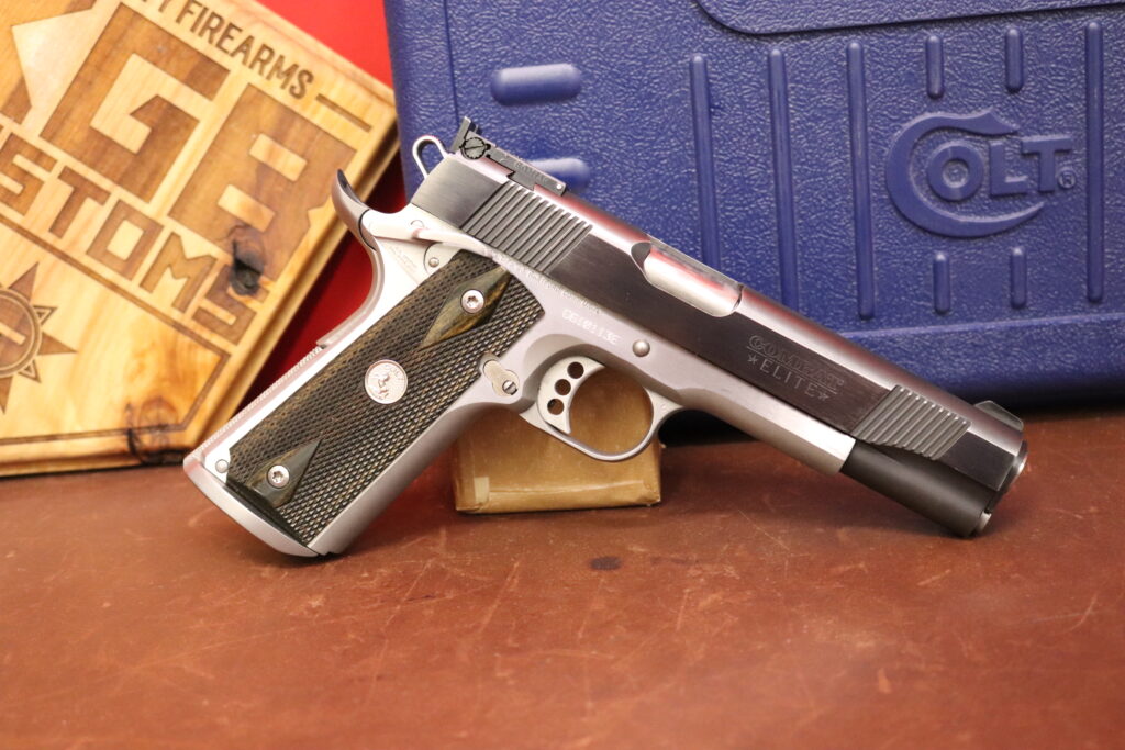 Late Jim Hoag Customized 2008 Colt Combat Elite -- 2-Tone -- CG10113E