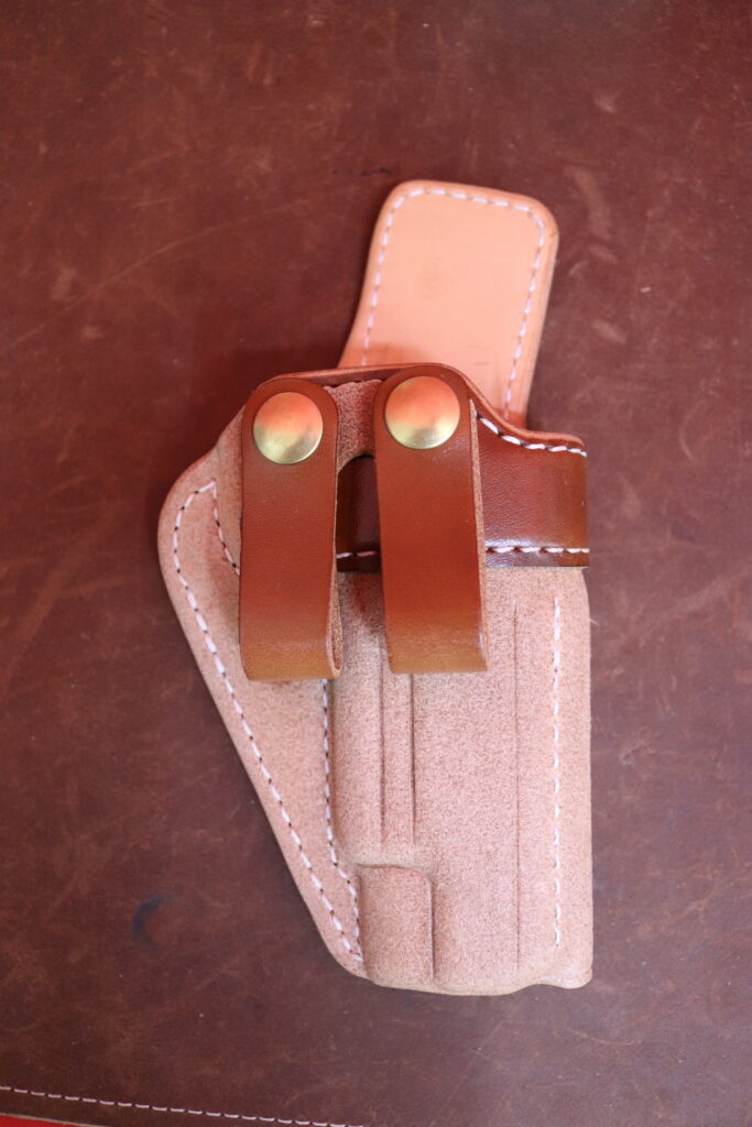 Milt Sparks SSII Natural Tan — 5" RAILED 1911 — #67
