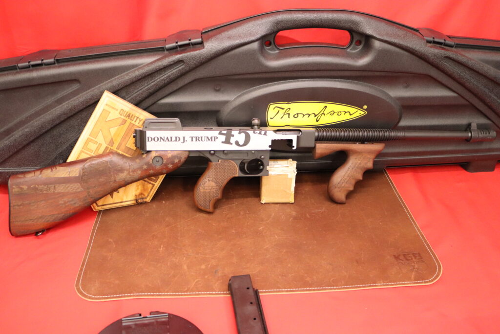 Auto Ordnance Thompson 1927A1 Tommy Gun 45 ACP -- Donald Trump MAGA #45 Limited Edition -- #KU1637