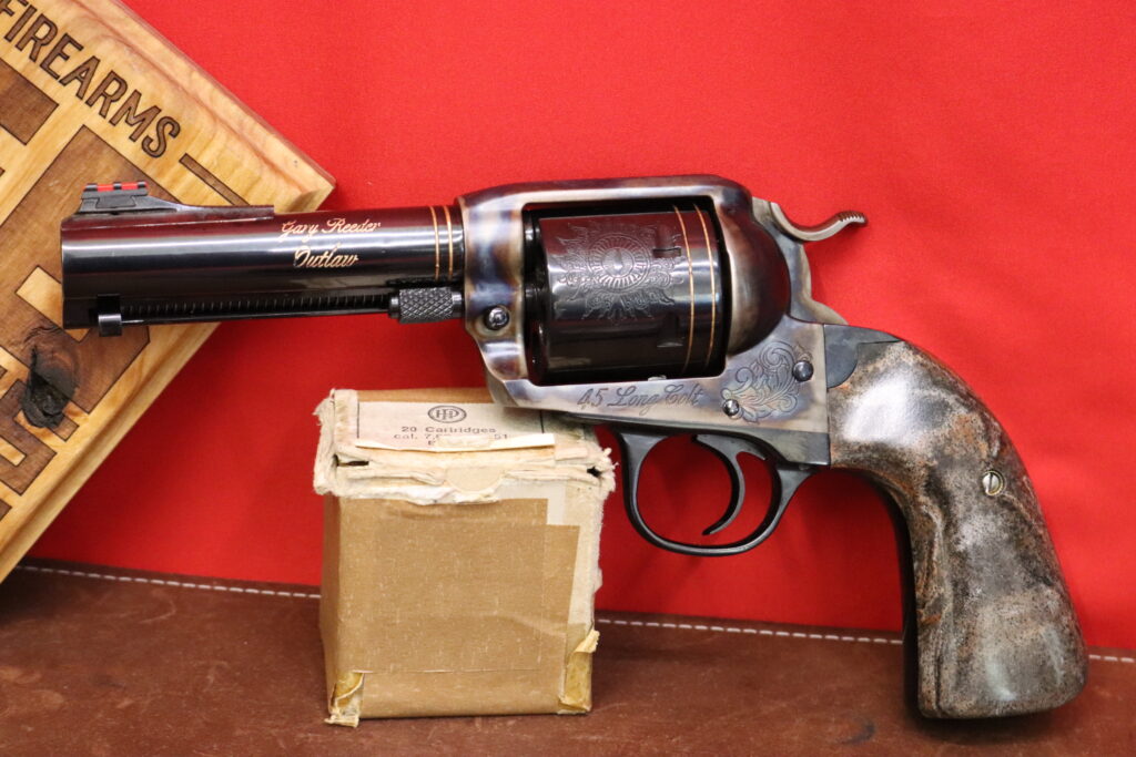 Gary Reeder OUTLAW -- 45 Colt W/ACP Cylinder -- CCH Bisley LG Frame Vaquero -- 5655940