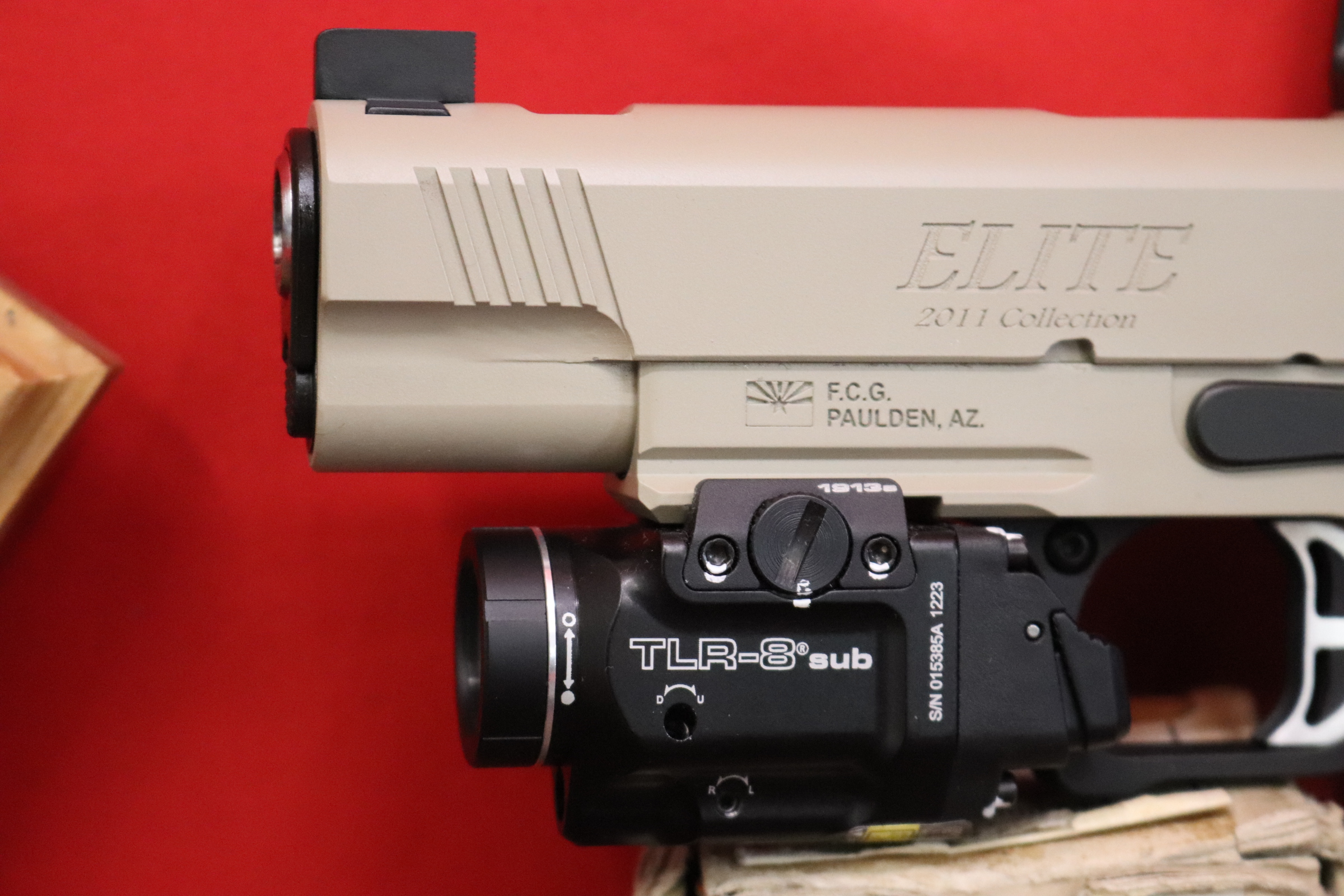 Finks Custom Gunworks ELITE 2011 – 1 of 100 – 9mm — FCGDSE-015 – KGB