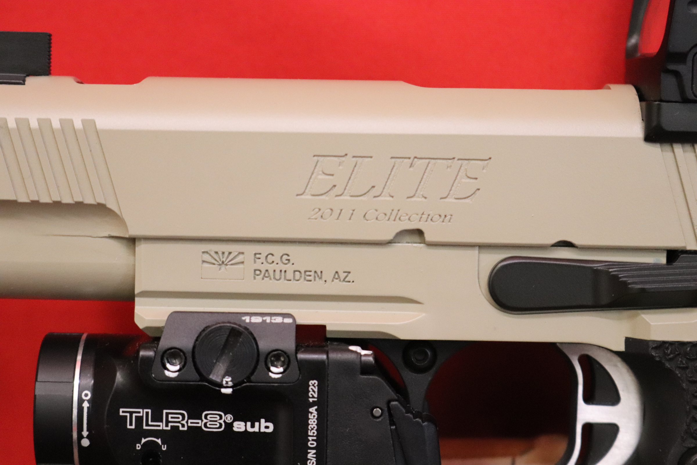 Finks Custom Gunworks ELITE 2011 – 1 of 100 – 9mm — FCGDSE-015 – KGB