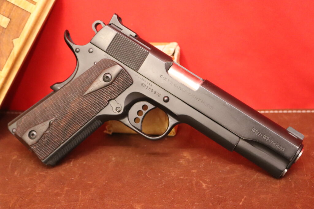 Jim West - Wild West Guns -- Custom 1980 Colt 70 Series Govt Model -- 60159B70